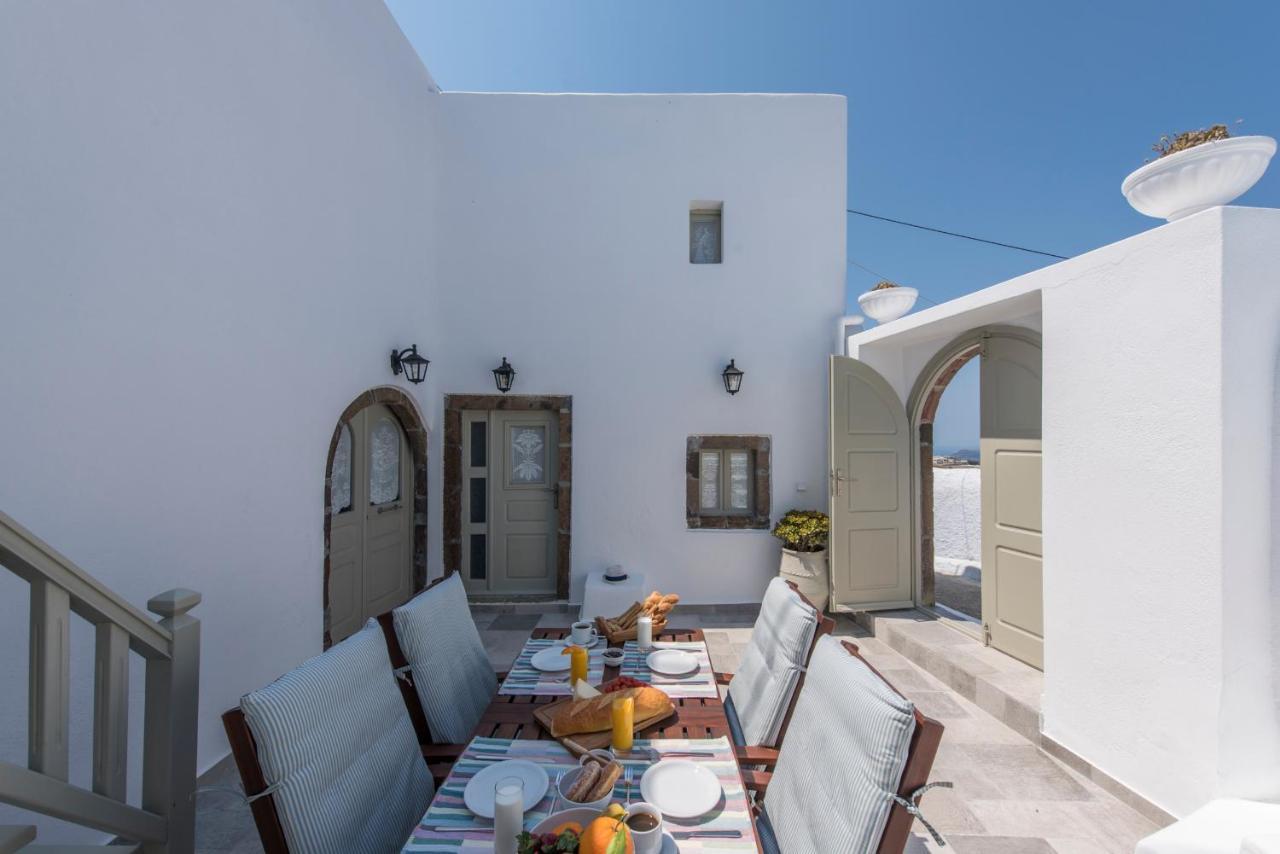 Santorini 180 Degrees Villa Pyrgos Kallistis Bagian luar foto