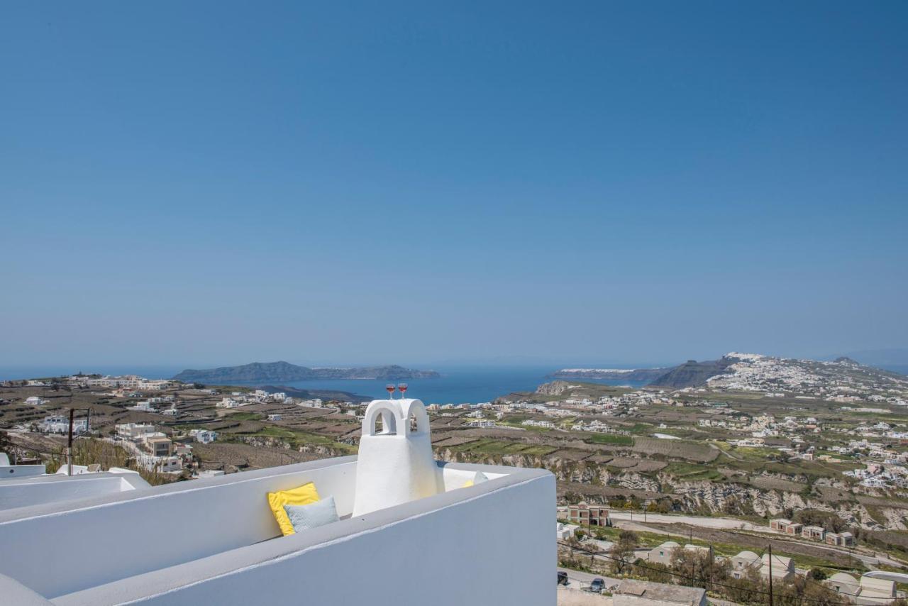 Santorini 180 Degrees Villa Pyrgos Kallistis Bagian luar foto