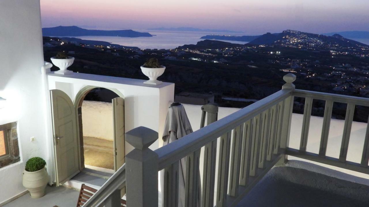 Santorini 180 Degrees Villa Pyrgos Kallistis Bagian luar foto