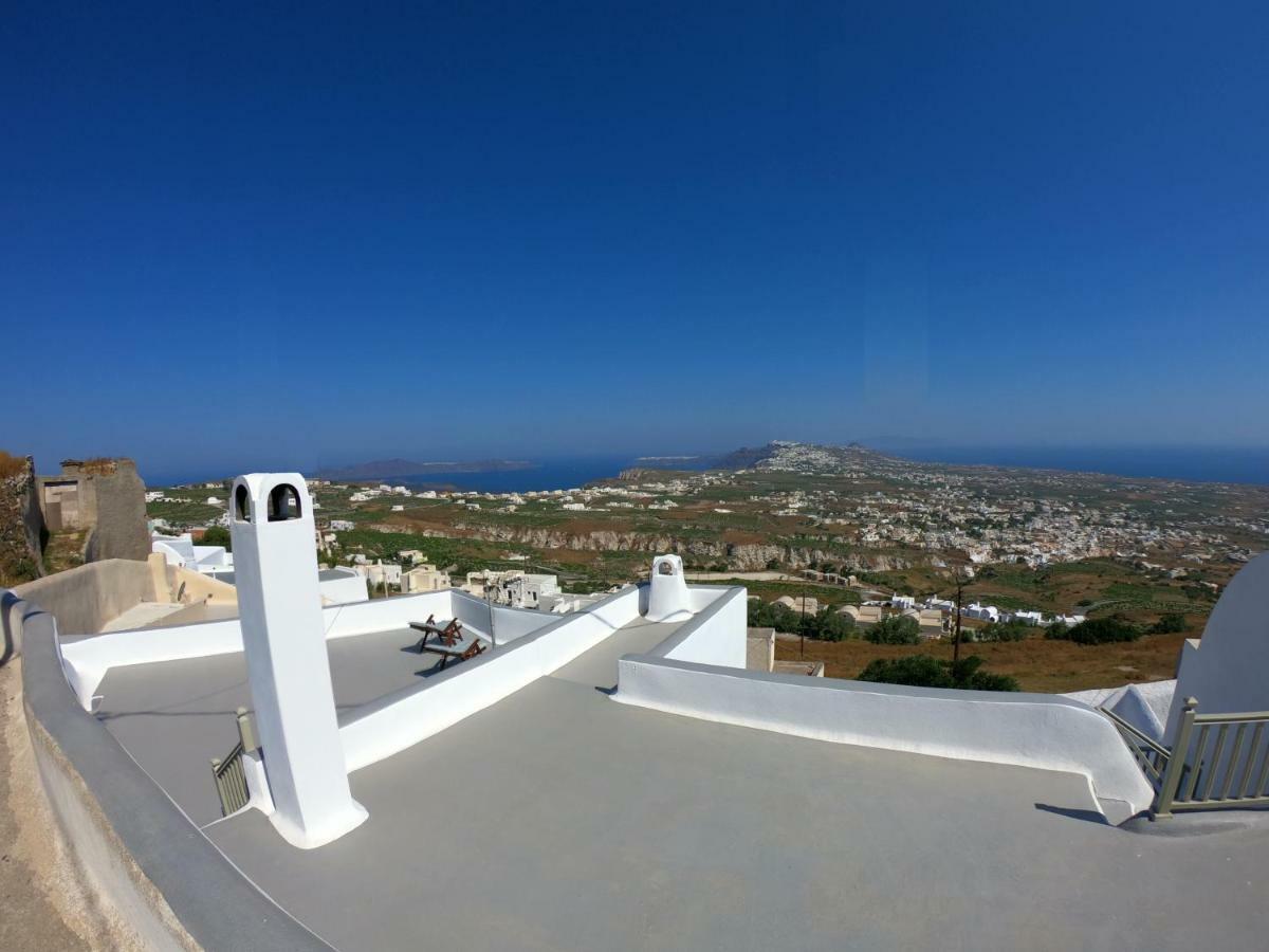 Santorini 180 Degrees Villa Pyrgos Kallistis Bagian luar foto